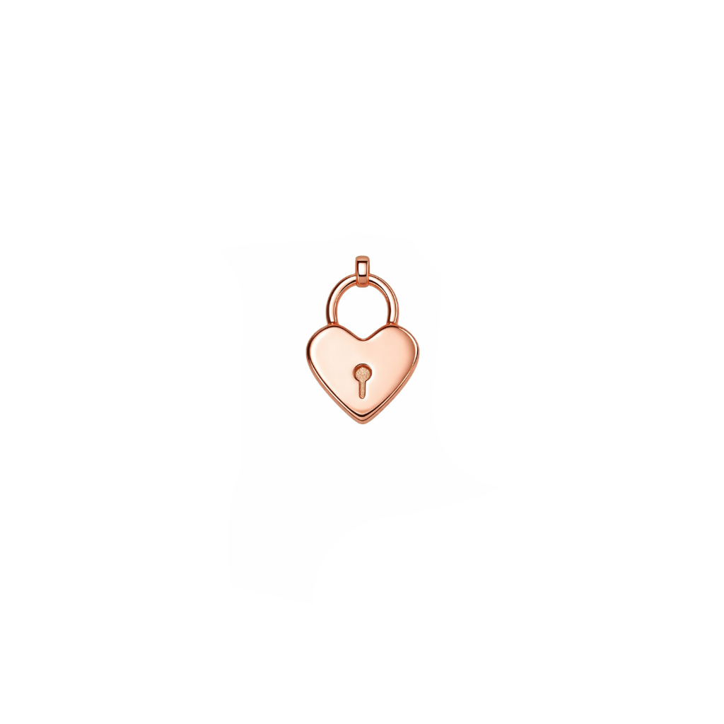 Dear Diary Pendant in 14k, and 10k rose gold, heart shaped locket pendant by Marcella Velez